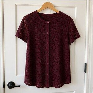 Olive Peplum Top